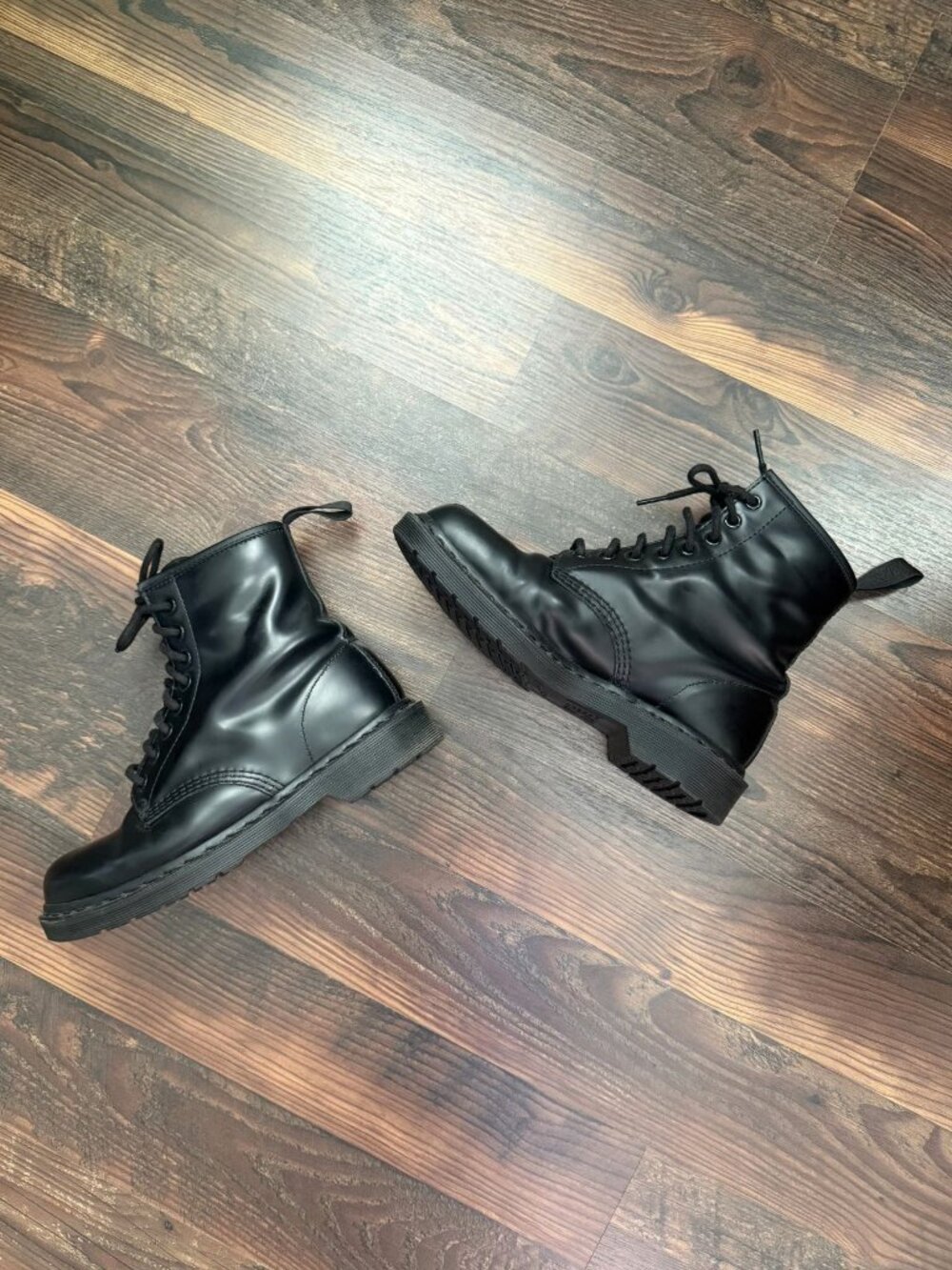 Dr. Martens 1460 Mono Smooth Leather Lace Up Boots M7/W8